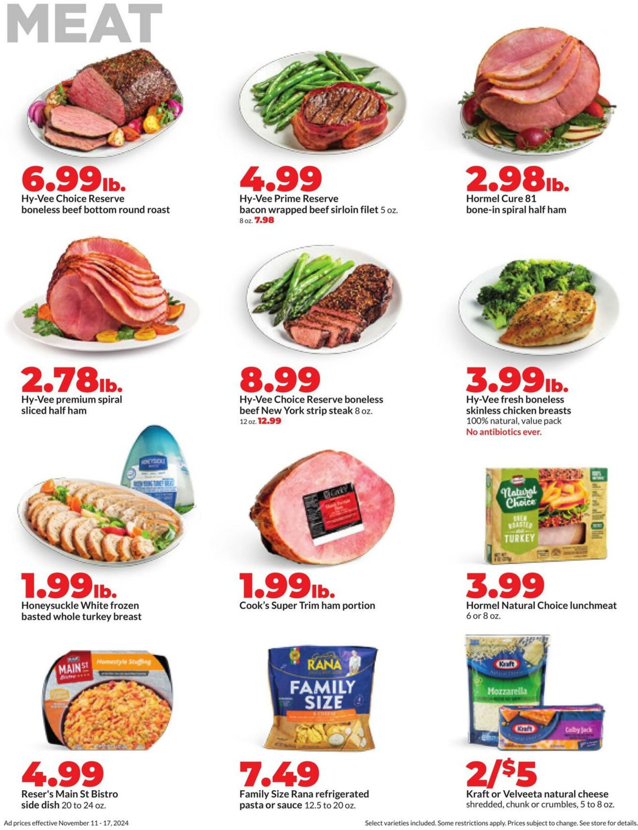 Weekly ad Hy-Vee 11/11/2024 - 11/17/2024