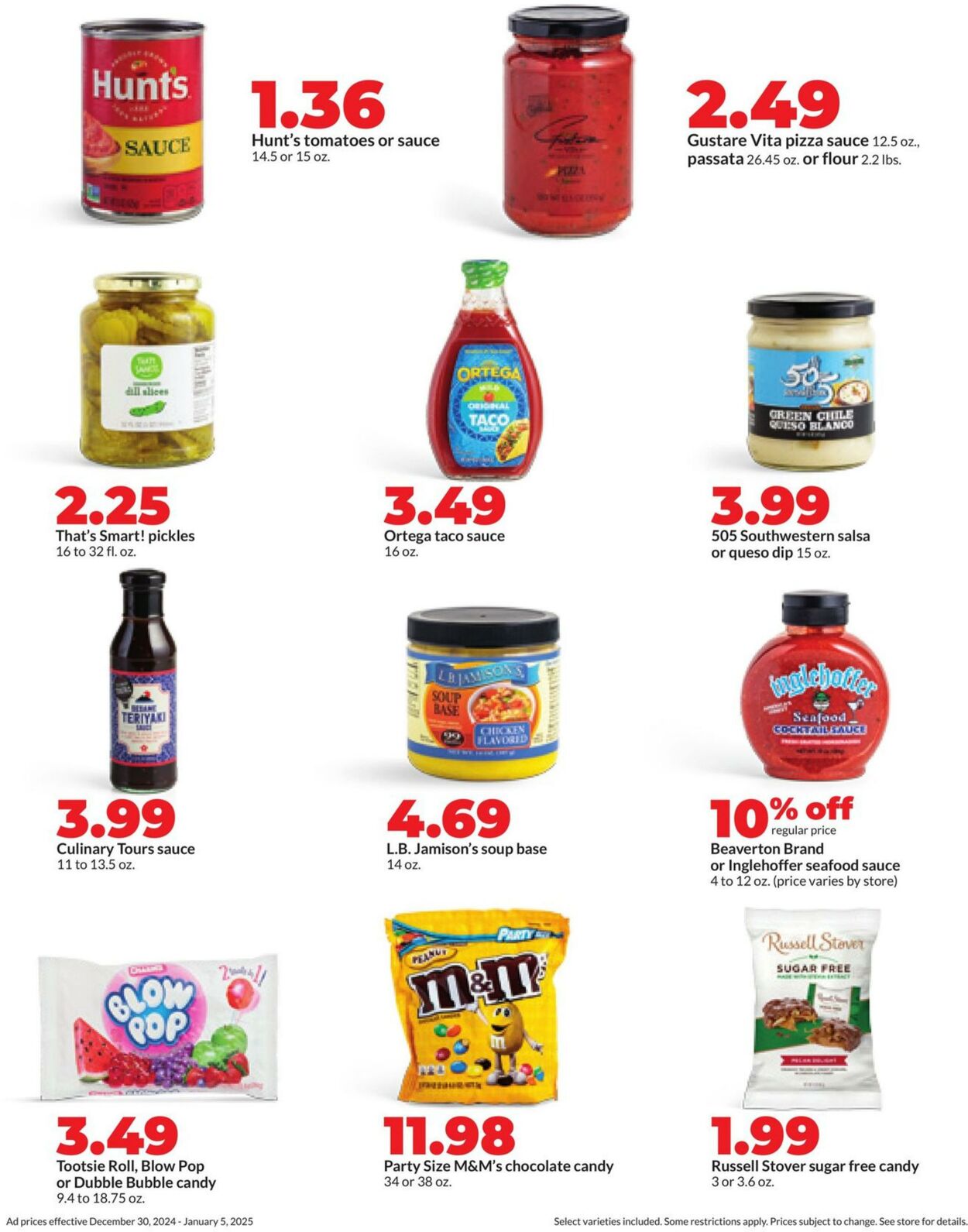 Weekly ad Hy-Vee 12/30/2024 - 01/05/2025