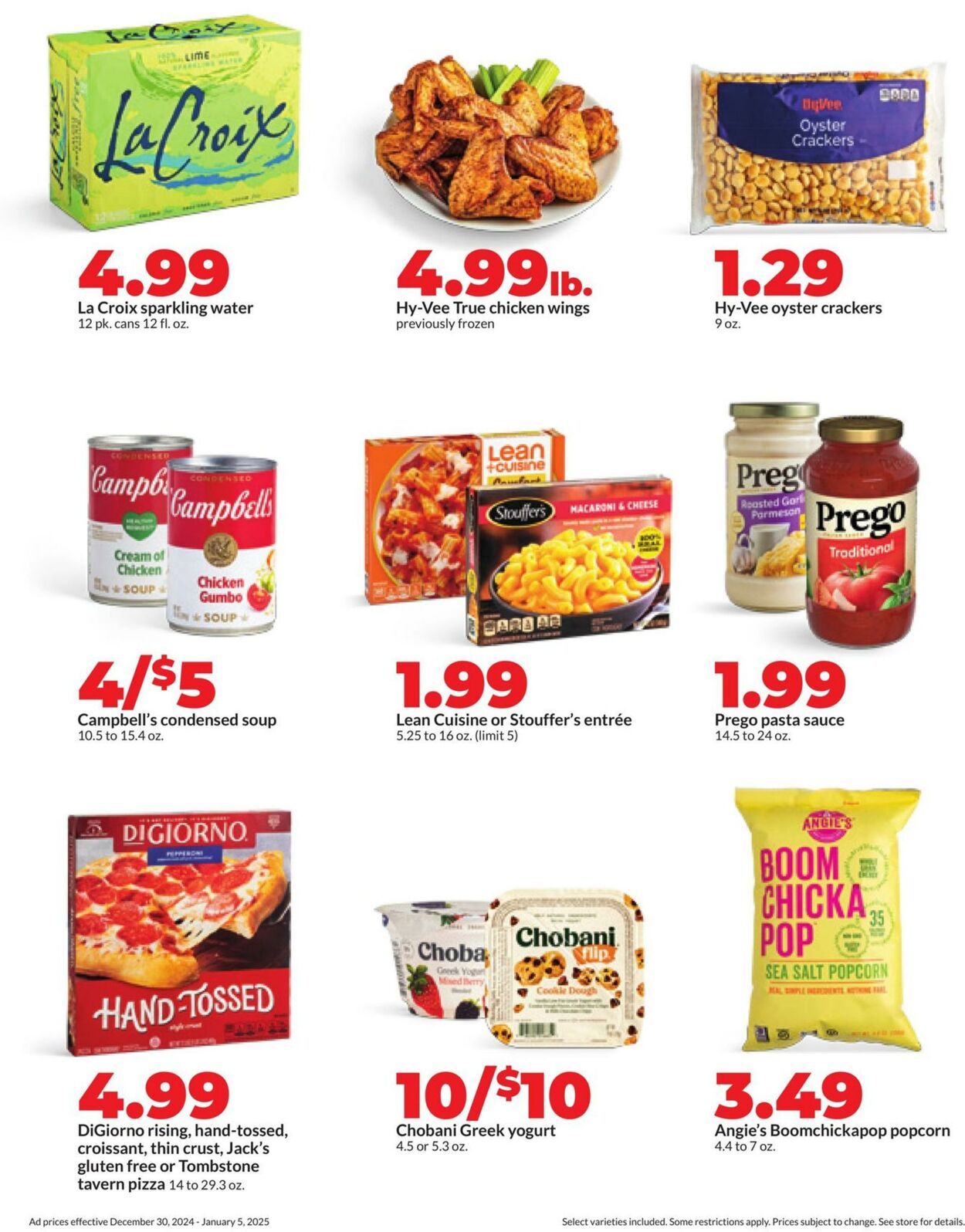 Weekly ad Hy-Vee 12/30/2024 - 01/05/2025