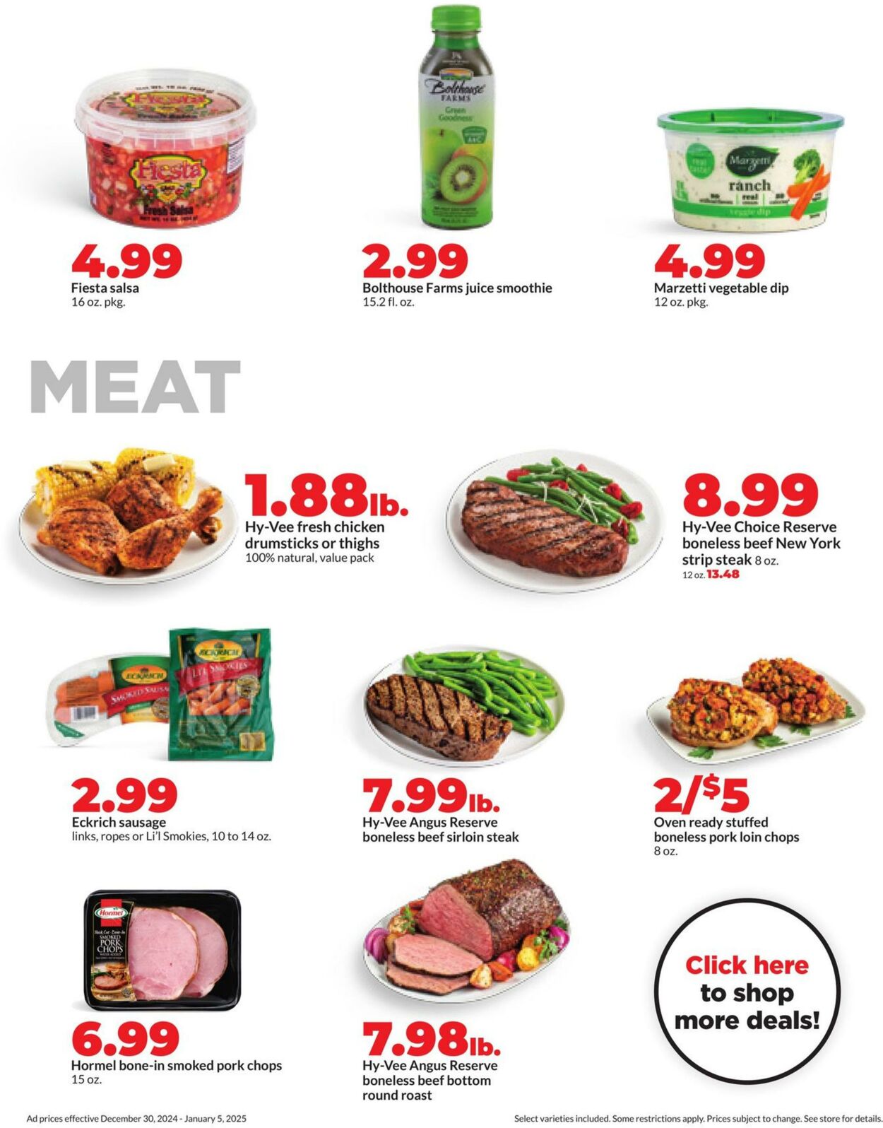 Weekly ad Hy-Vee 12/30/2024 - 01/05/2025