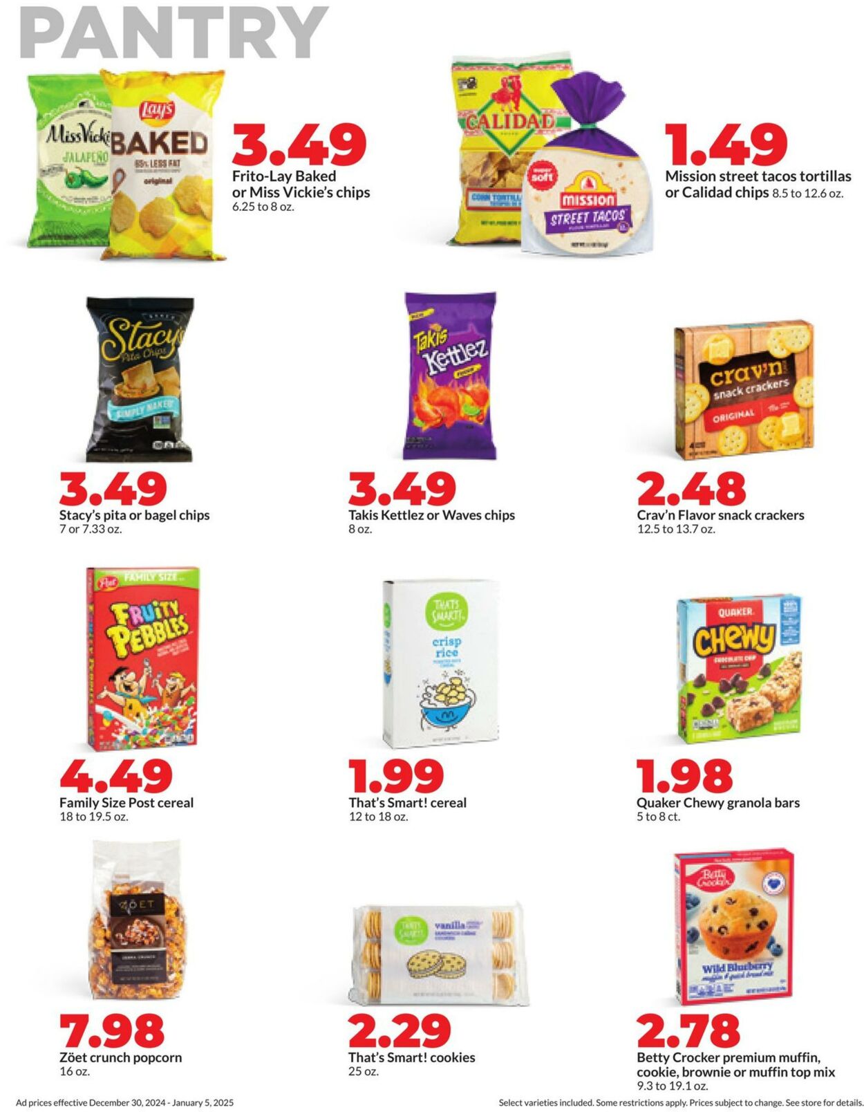 Weekly ad Hy-Vee 12/30/2024 - 01/05/2025