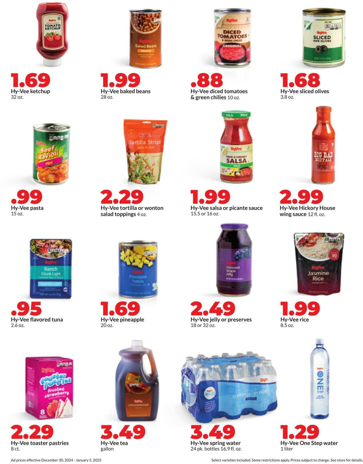 Weekly ad Hy-Vee 12/30/2024 - 01/05/2025