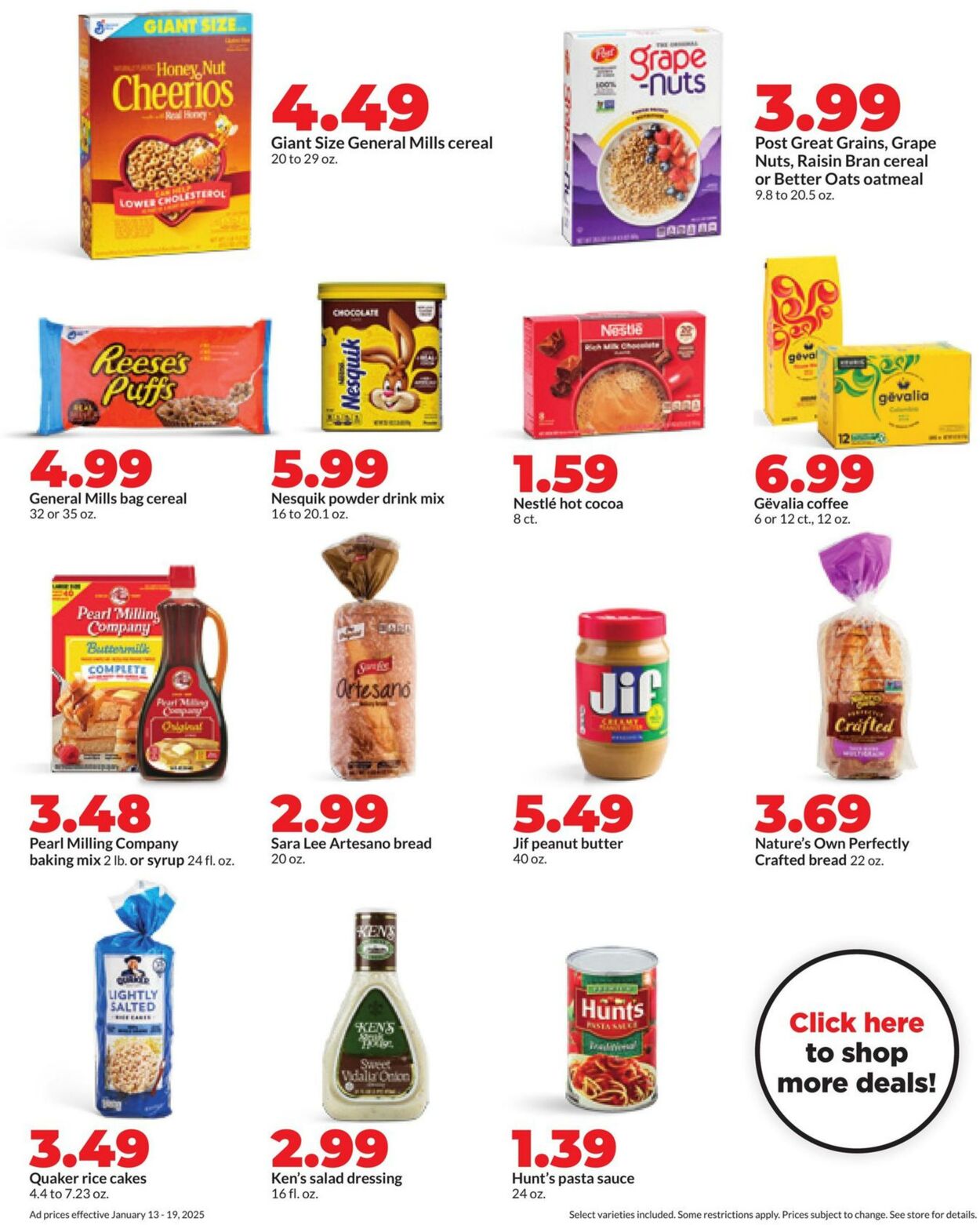 Weekly ad Hy-Vee 01/13/2025 - 01/19/2025