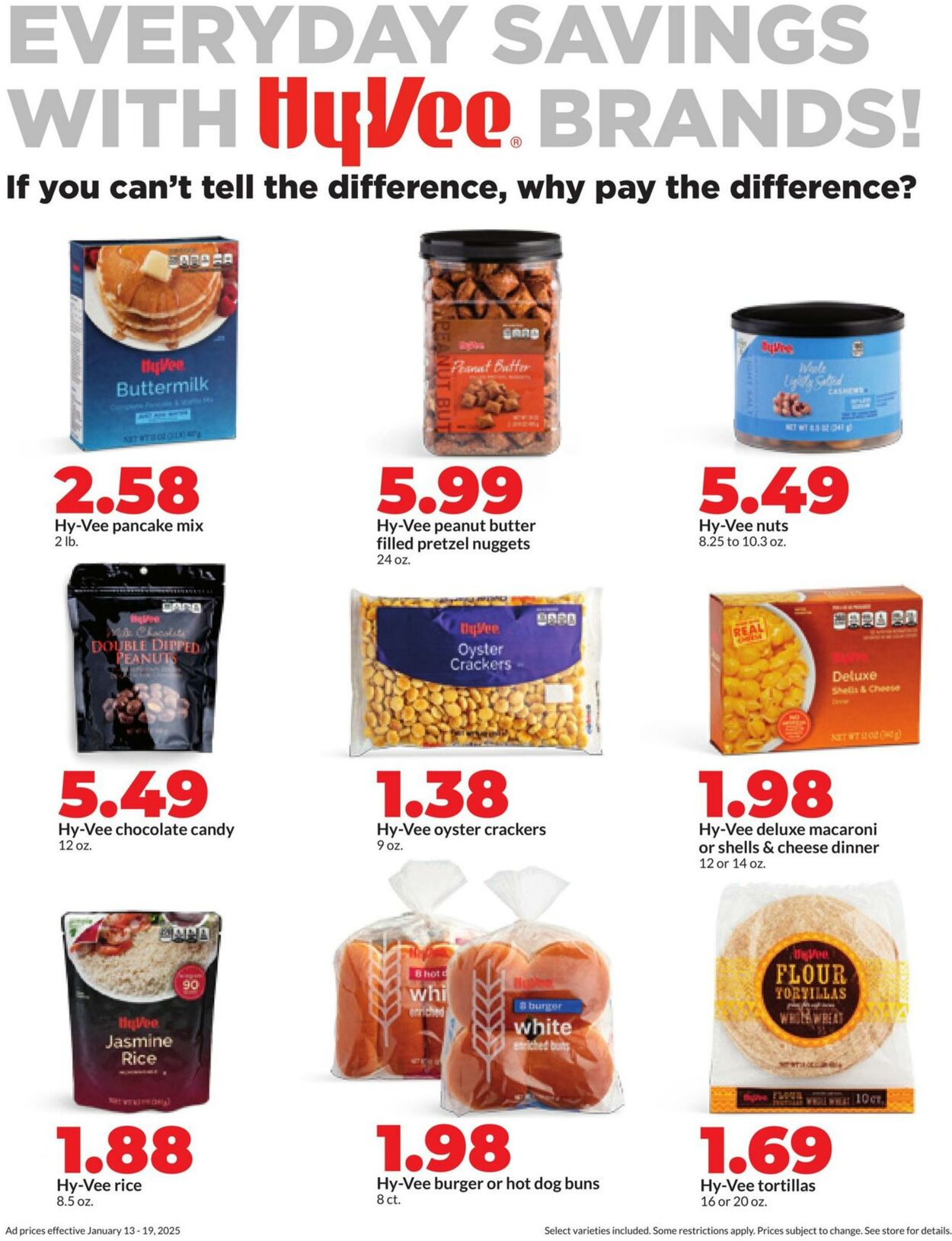 Weekly ad Hy-Vee 01/13/2025 - 01/19/2025