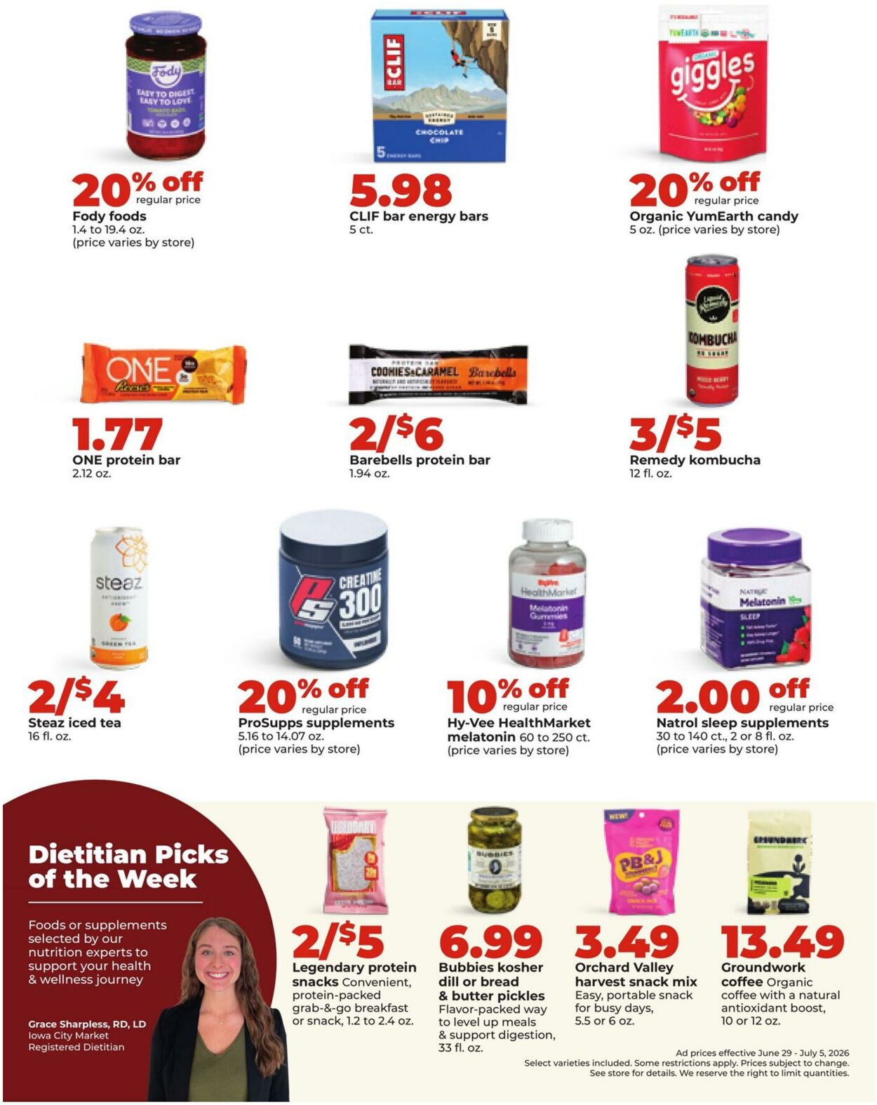 Weekly ad Hy-Vee 06/29/2026 - 07/05/2026
