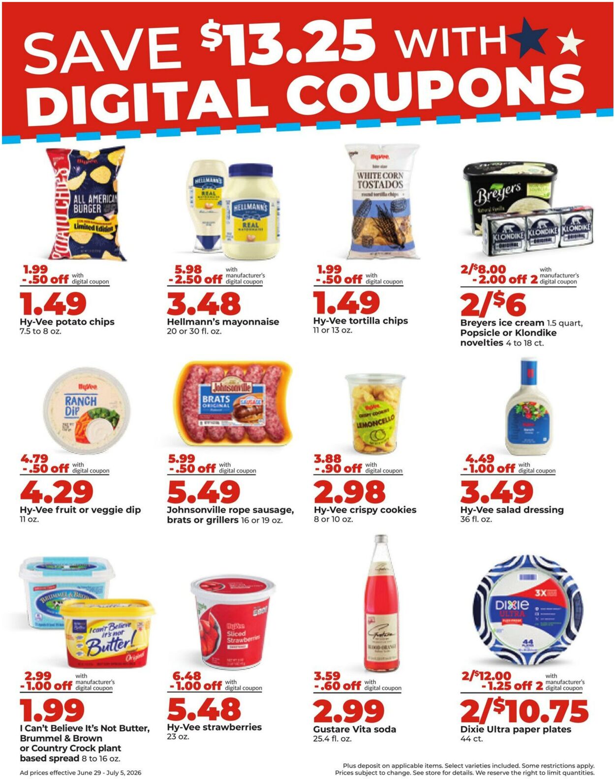 Weekly ad Hy-Vee 06/29/2026 - 07/05/2026