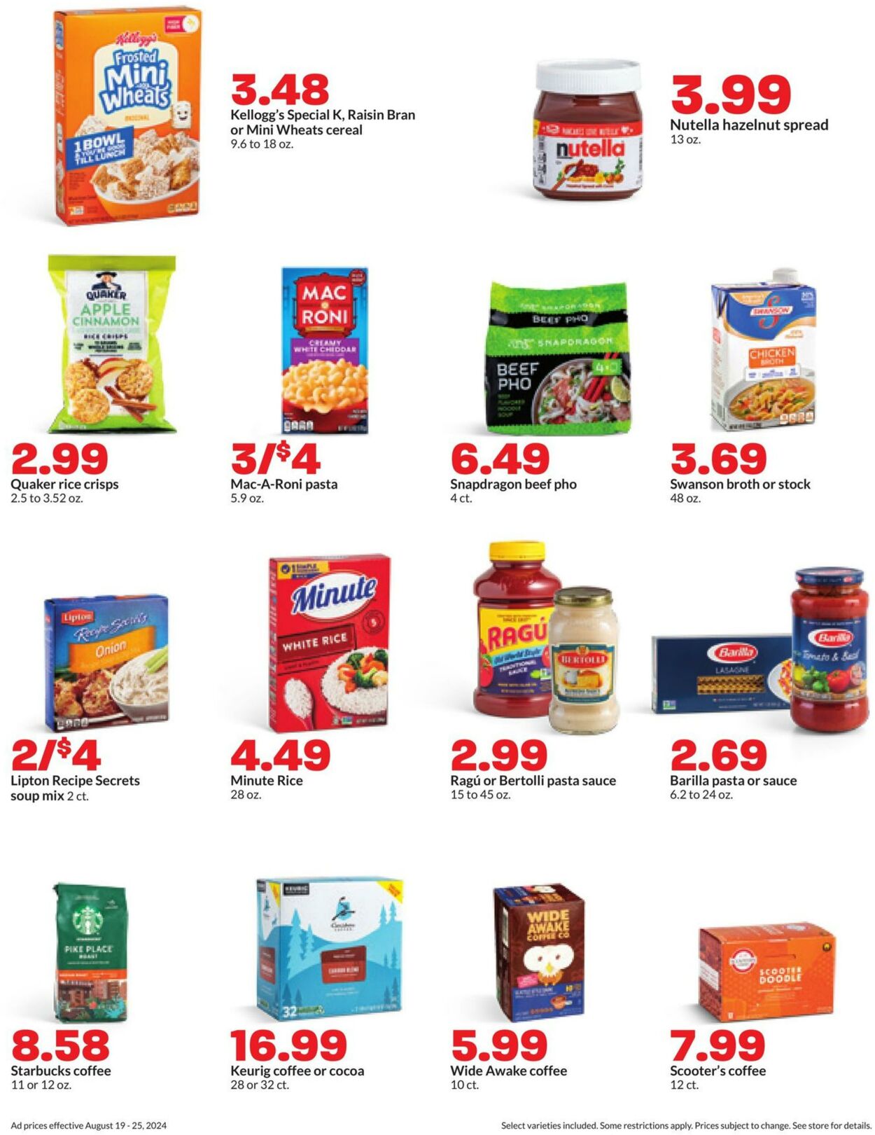 Weekly ad Hy-Vee 08/19/2024 - 08/25/2024