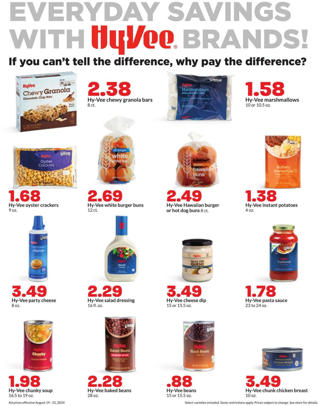 Weekly ad Hy-Vee 08/19/2024 - 08/25/2024