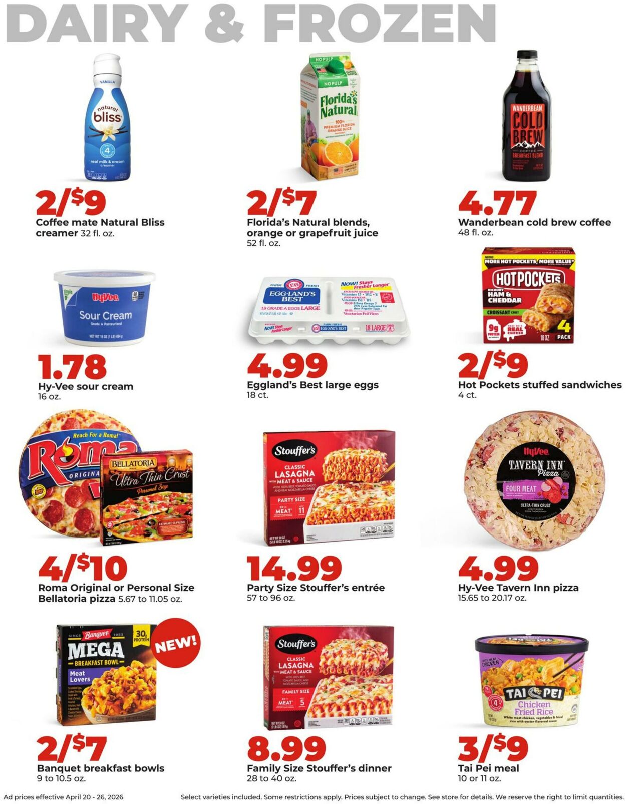 Weekly ad Hy-Vee 04/20/2026 - 04/26/2026