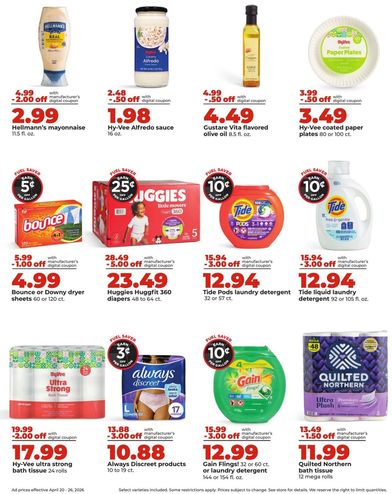Weekly ad Hy-Vee 04/20/2026 - 04/26/2026