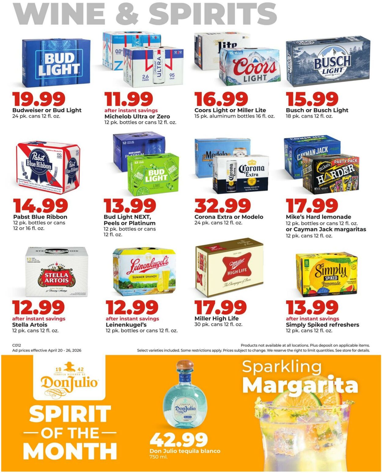 Weekly ad Hy-Vee 04/20/2026 - 04/26/2026