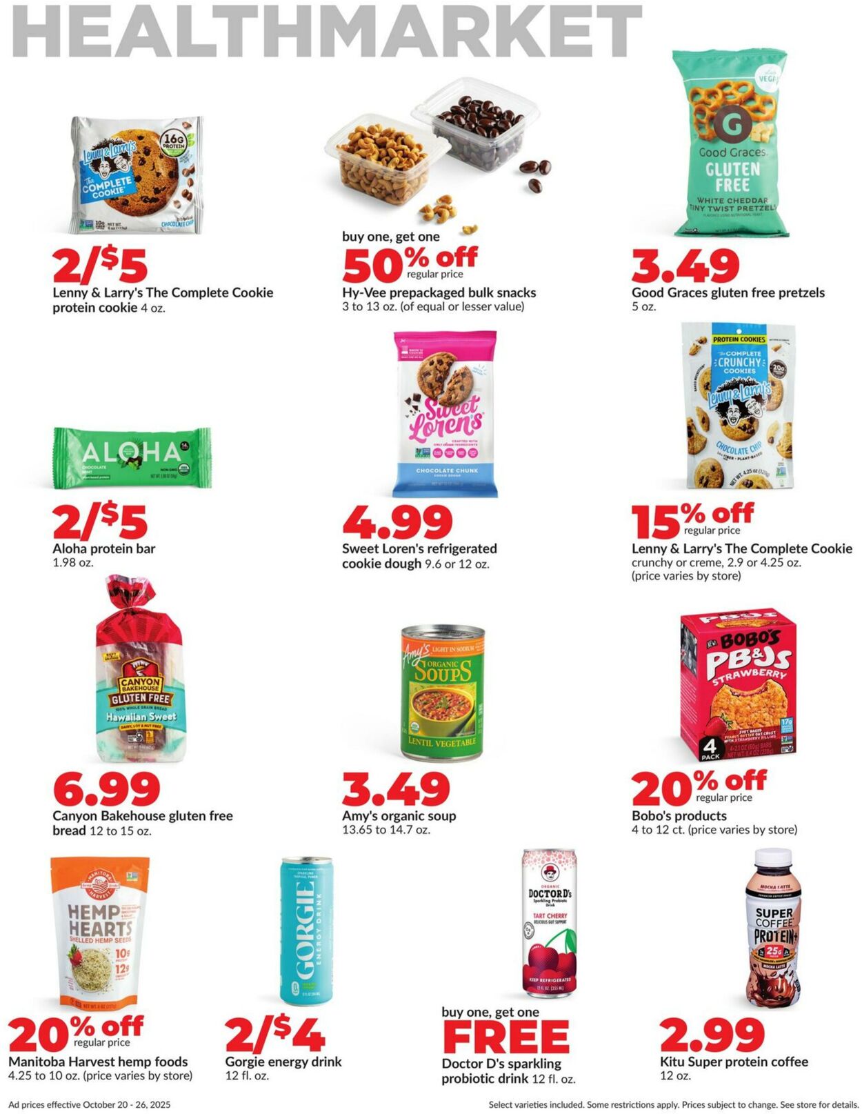 Weekly ad Hy-Vee 10/20/2025 - 10/26/2025