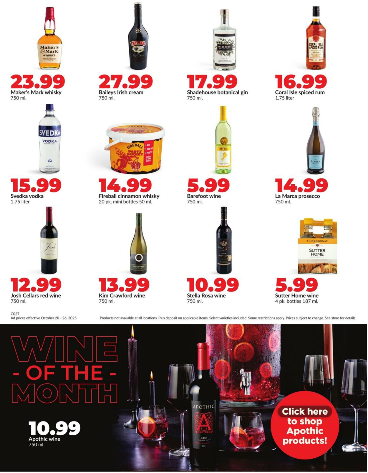 Weekly ad Hy-Vee 10/20/2025 - 10/26/2025