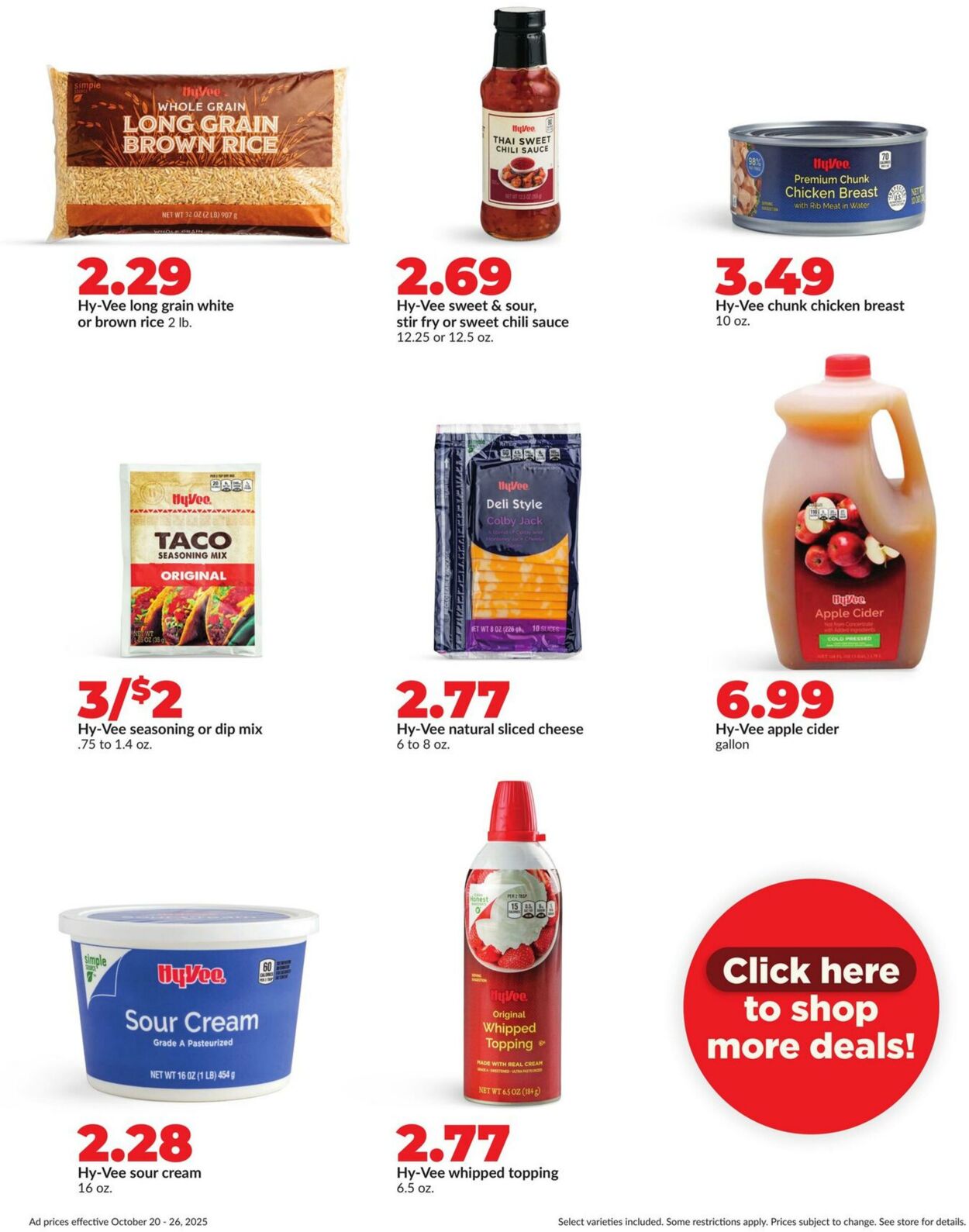 Weekly ad Hy-Vee 10/20/2025 - 10/26/2025