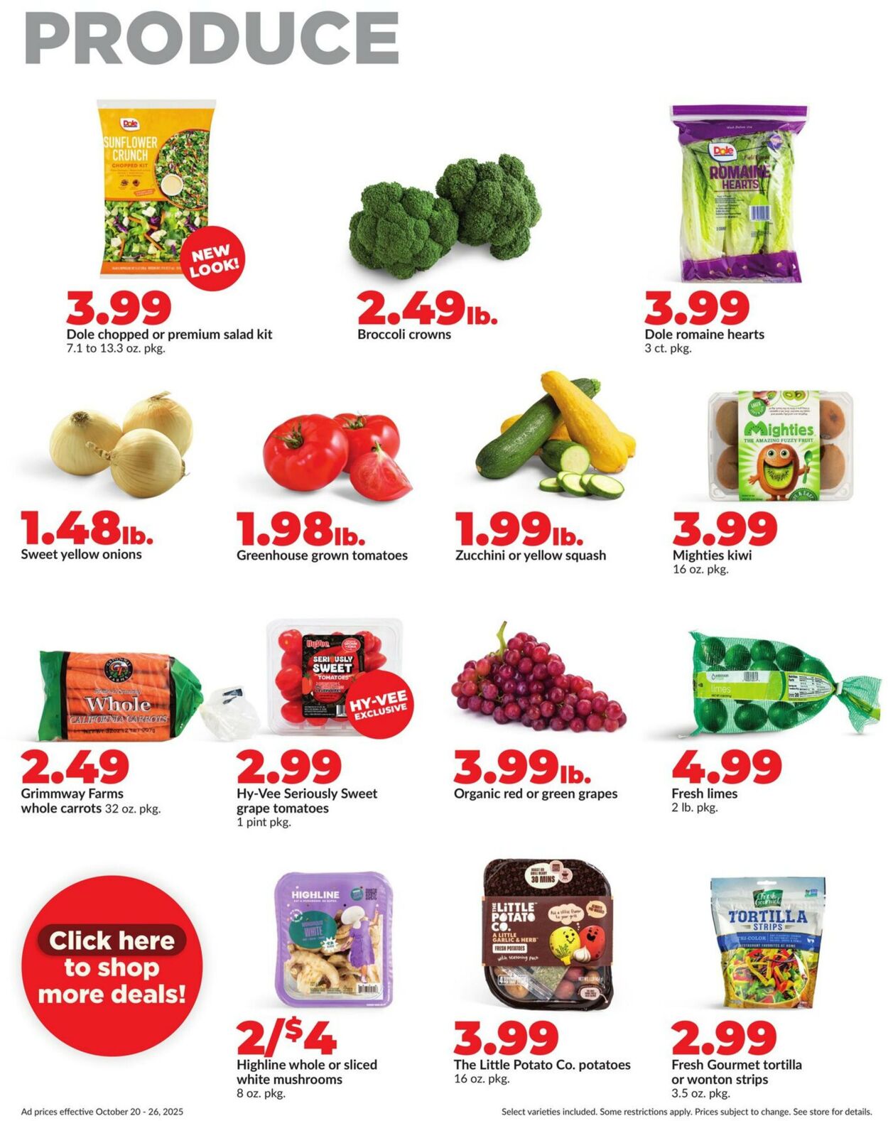 Weekly ad Hy-Vee 10/20/2025 - 10/26/2025