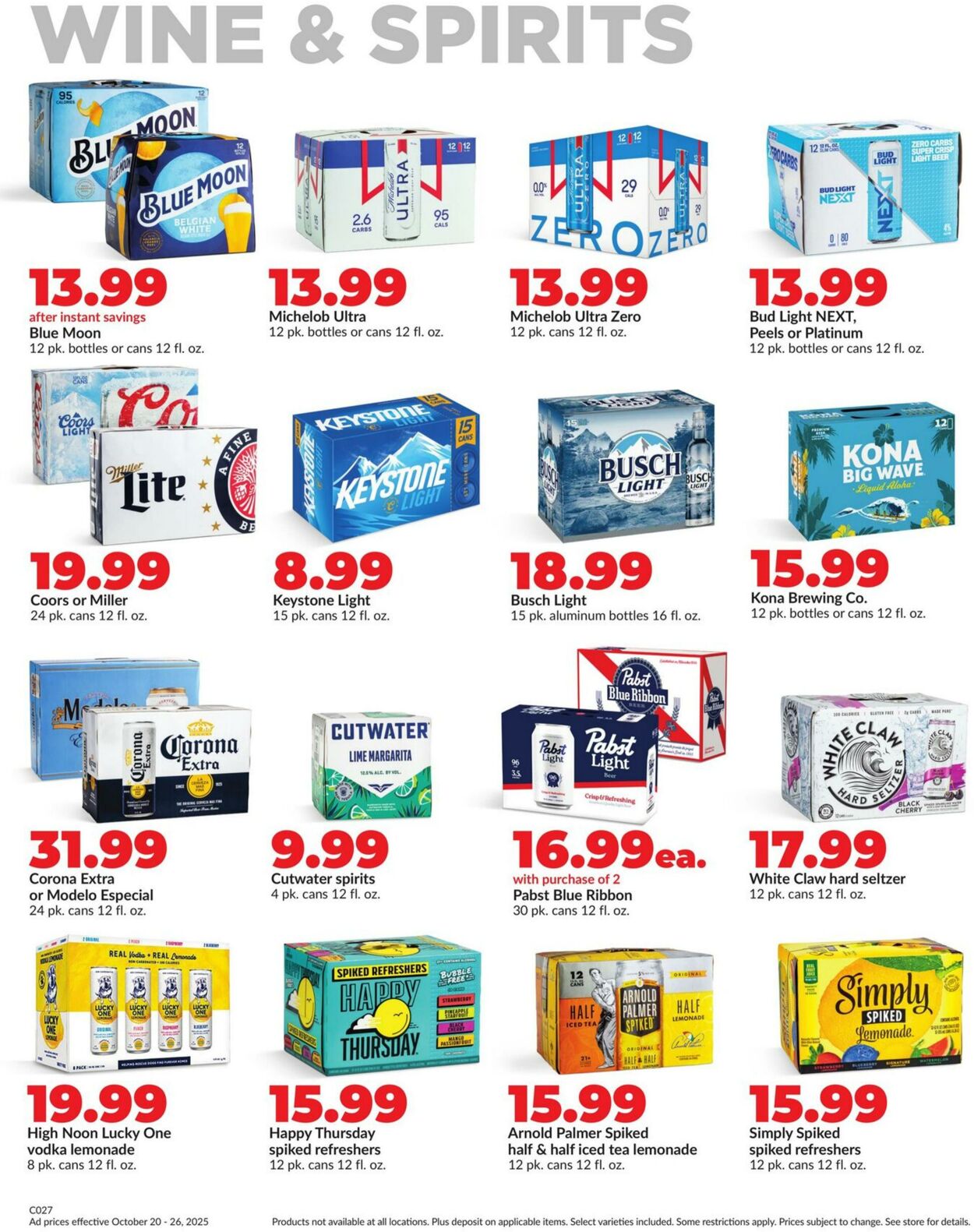 Weekly ad Hy-Vee 10/20/2025 - 10/26/2025