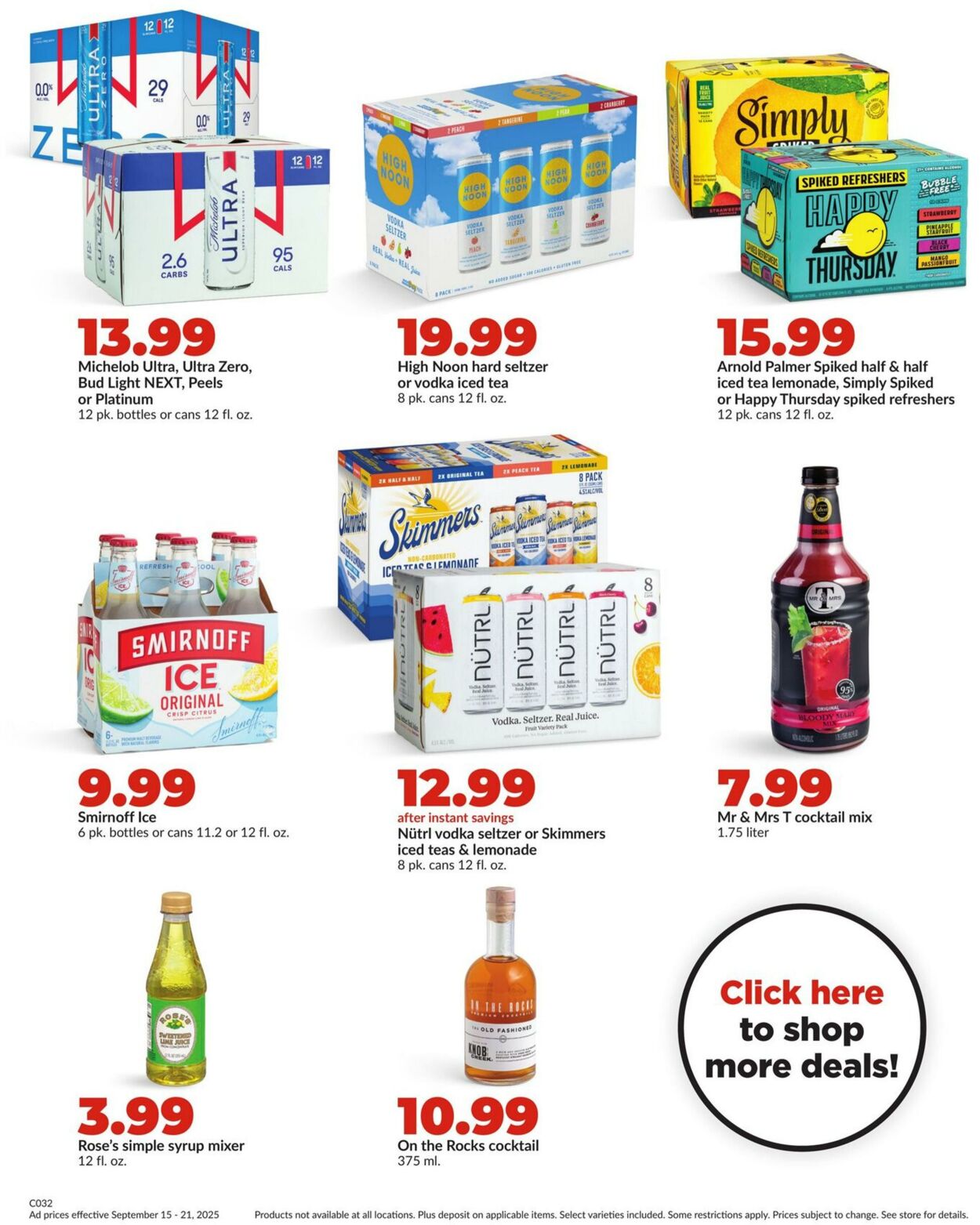 Weekly ad Hy-Vee 09/15/2025 - 09/21/2025