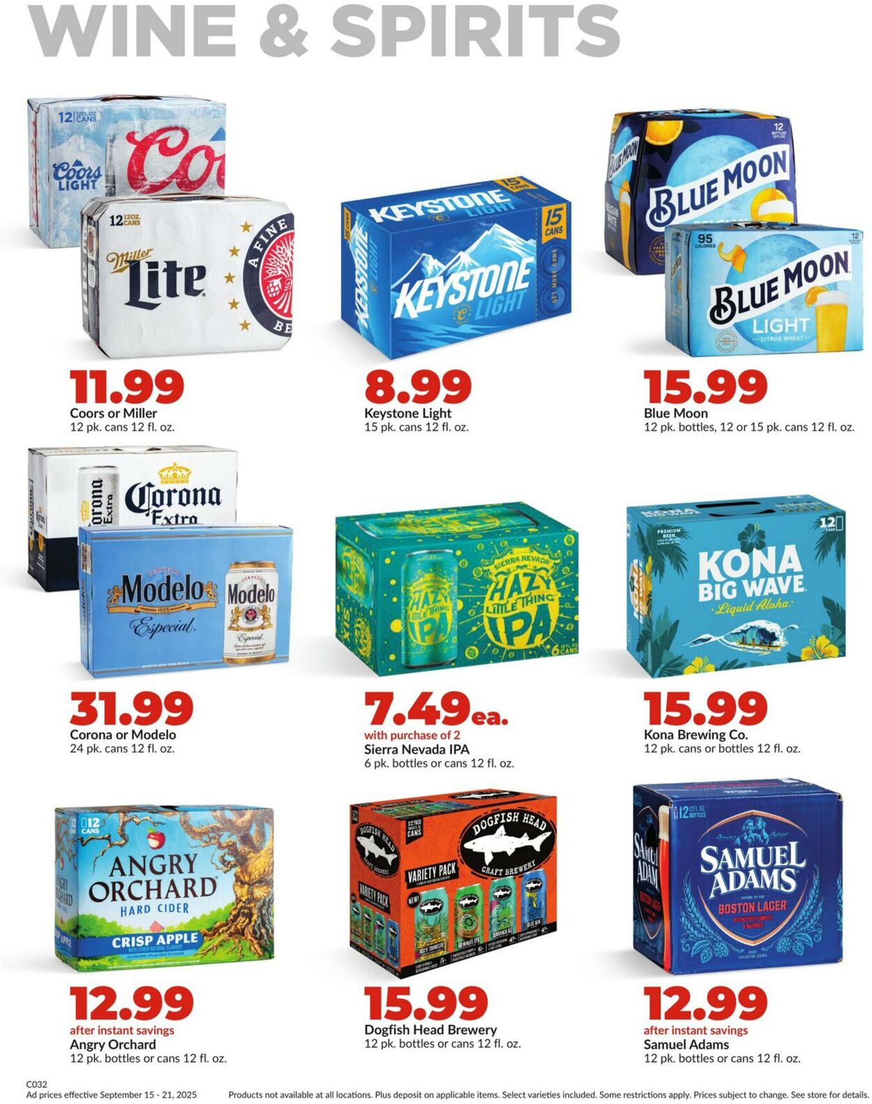 Weekly ad Hy-Vee 09/15/2025 - 09/21/2025