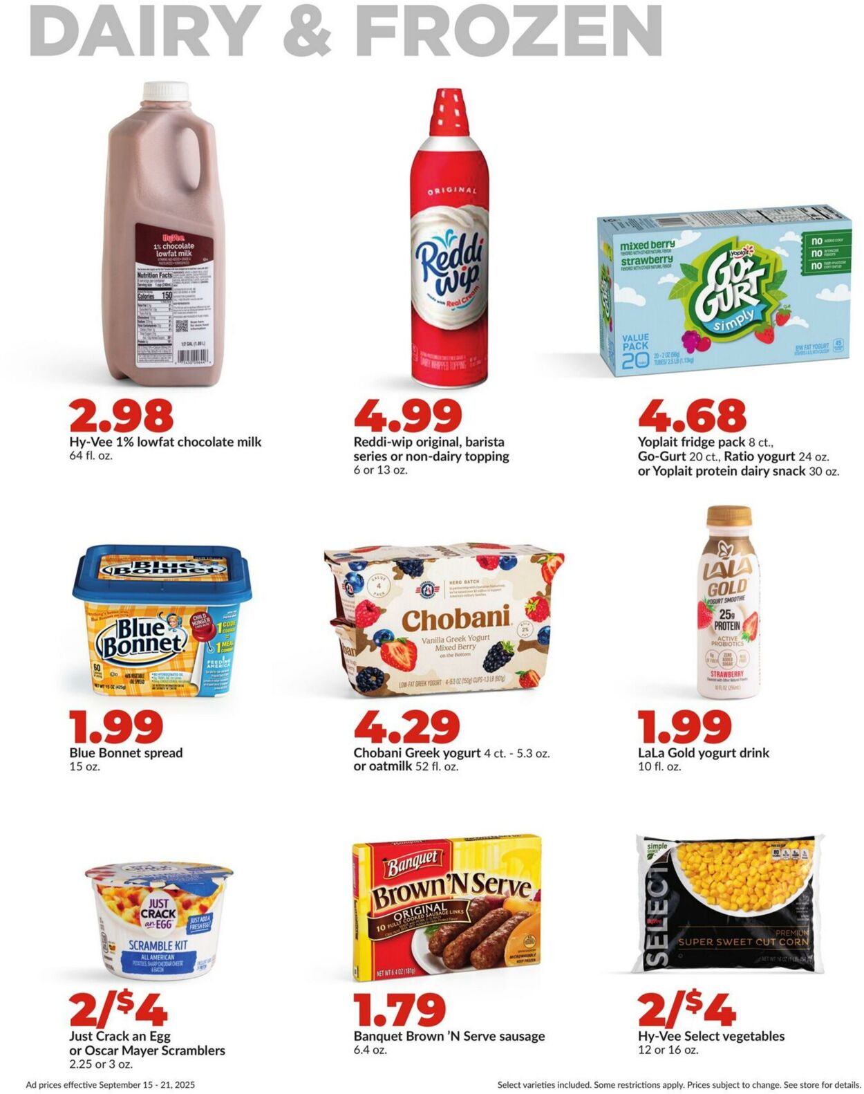 Weekly ad Hy-Vee 09/15/2025 - 09/21/2025