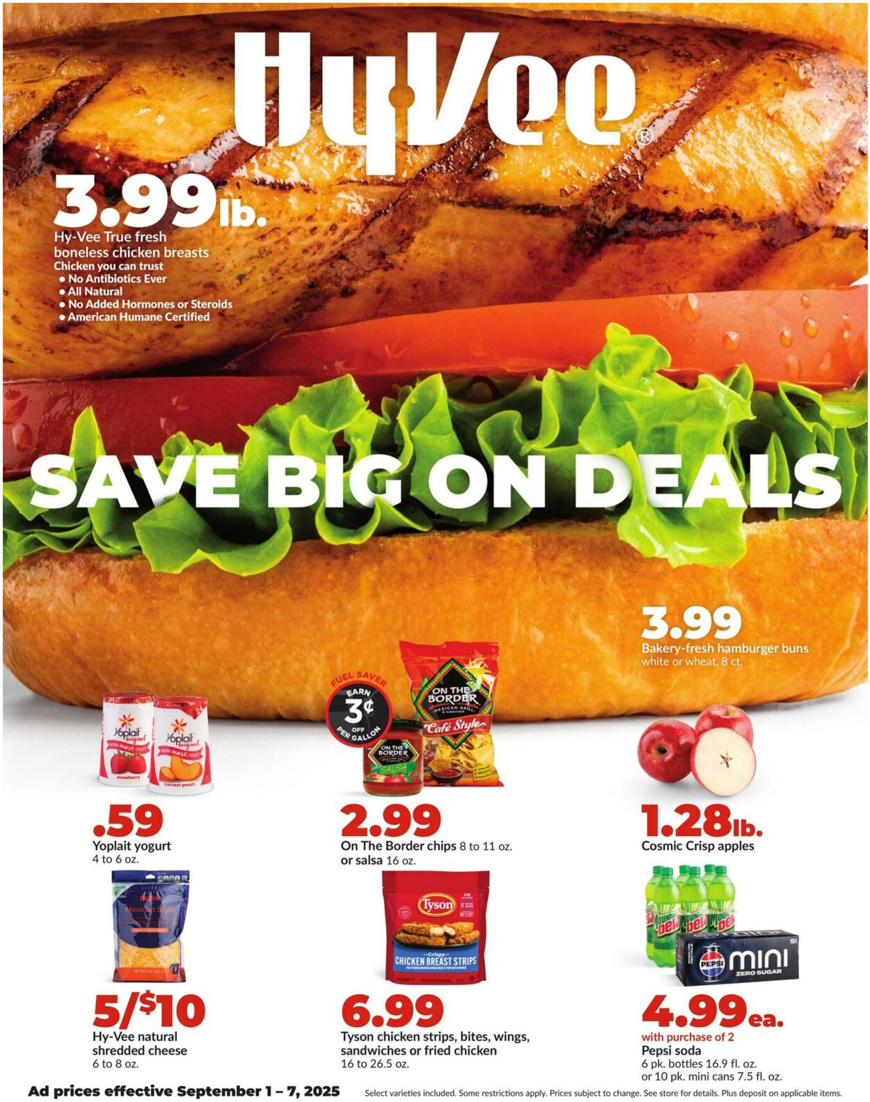 Weekly ad Hy-Vee 09/01/2025 - 09/07/2025