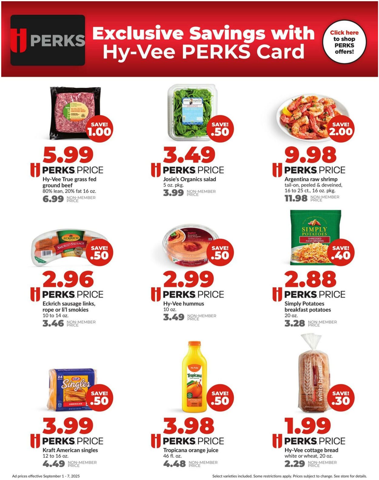 Weekly ad Hy-Vee 09/01/2025 - 09/07/2025