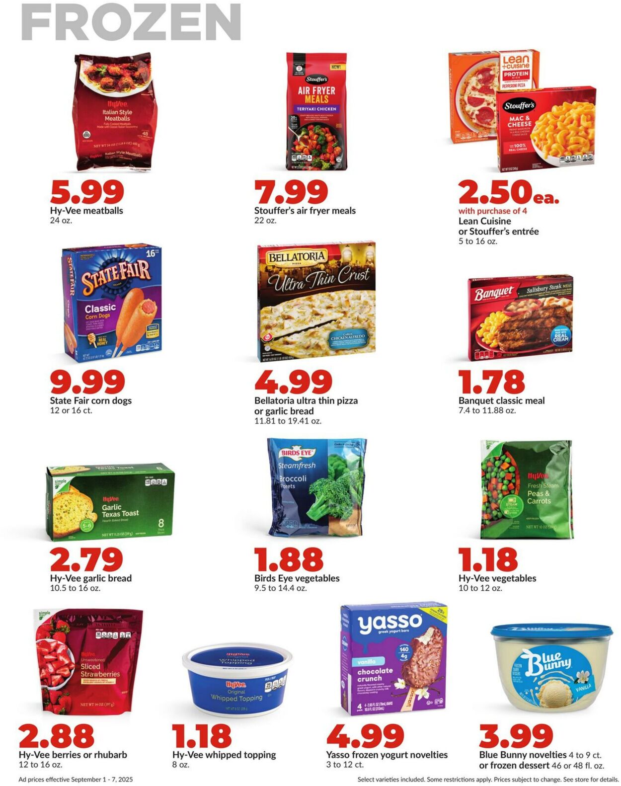 Weekly ad Hy-Vee 09/01/2025 - 09/07/2025