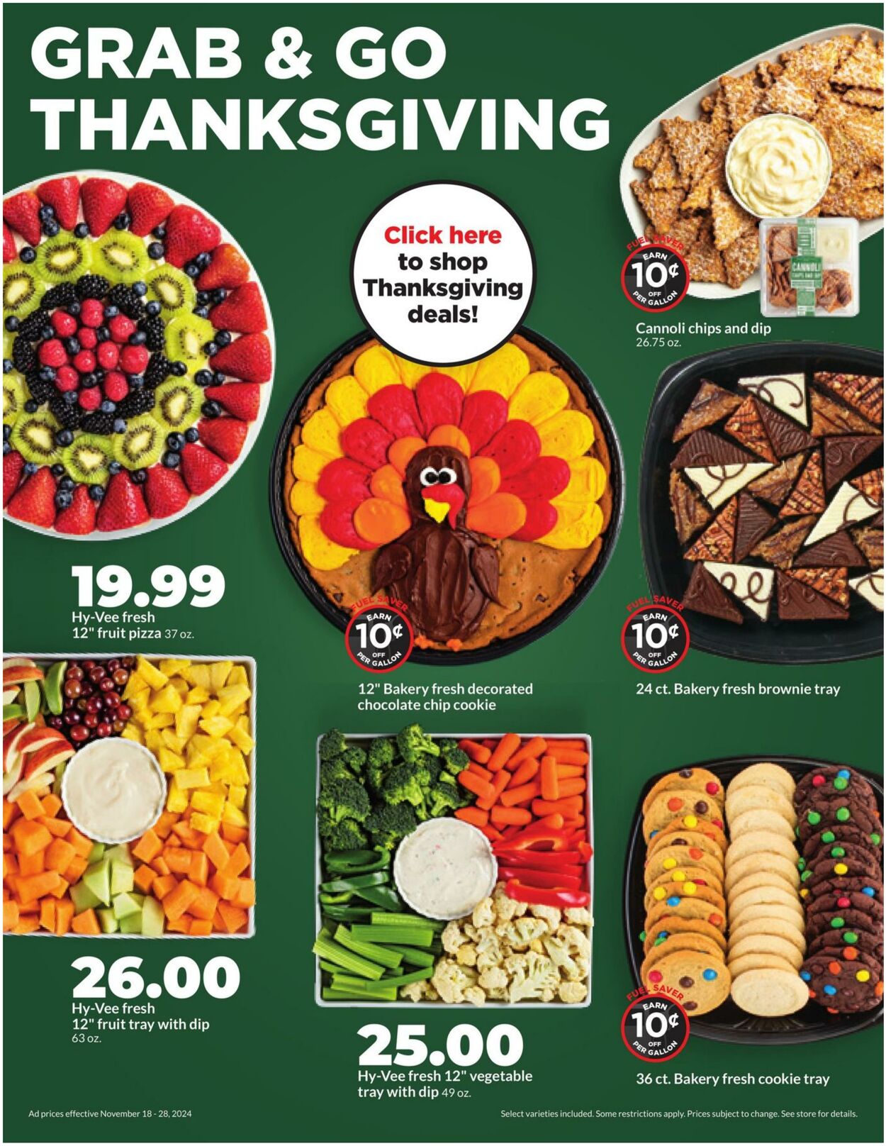 Weekly ad Hy-Vee 11/18/2024 - 11/28/2024