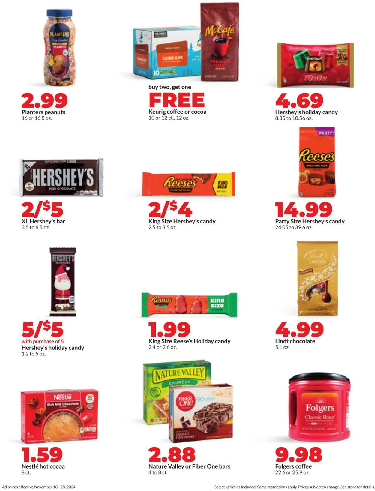 Weekly ad Hy-Vee 11/18/2024 - 11/28/2024