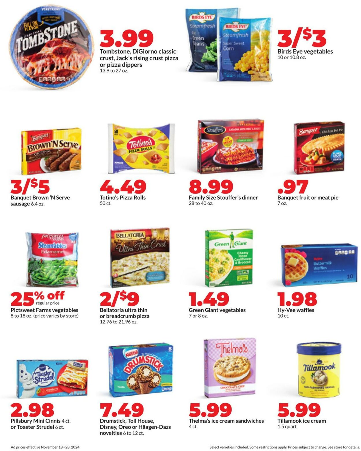 Weekly ad Hy-Vee 11/18/2024 - 11/28/2024