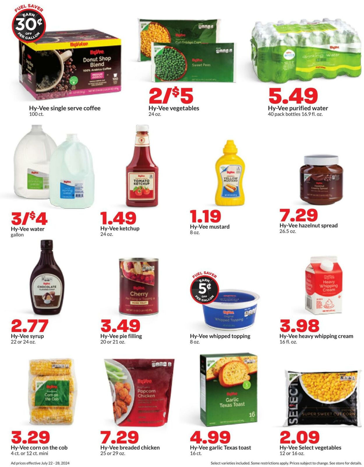 Weekly ad Hy-Vee 07/22/2024 - 07/28/2024