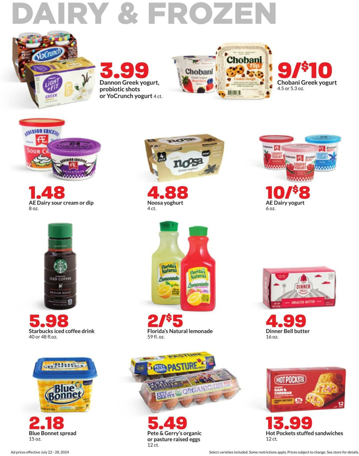 Weekly ad Hy-Vee 07/22/2024 - 07/28/2024