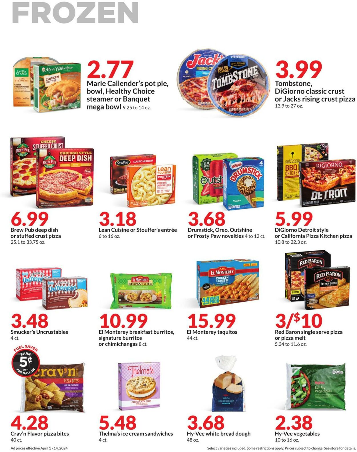 Weekly ad Hy-Vee 04/01/2024 - 04/14/2024