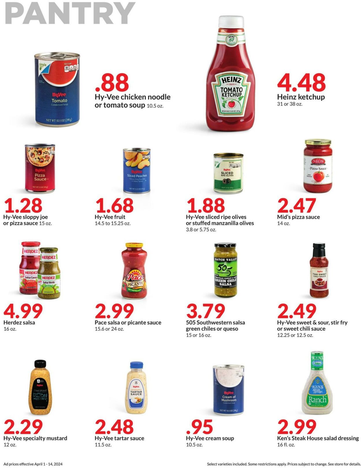 Weekly ad Hy-Vee 04/01/2024 - 04/14/2024