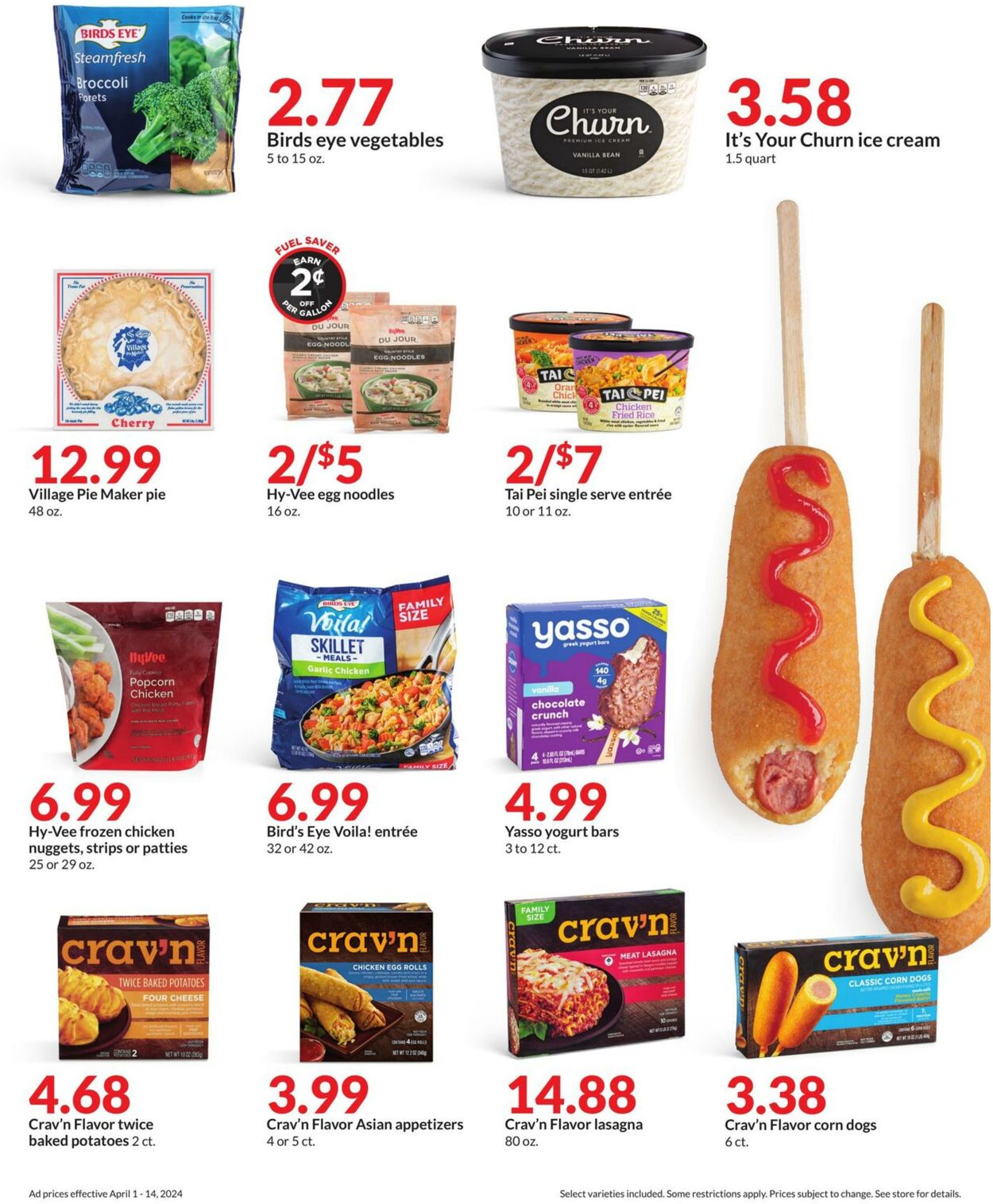 Weekly ad Hy-Vee 04/01/2024 - 04/14/2024