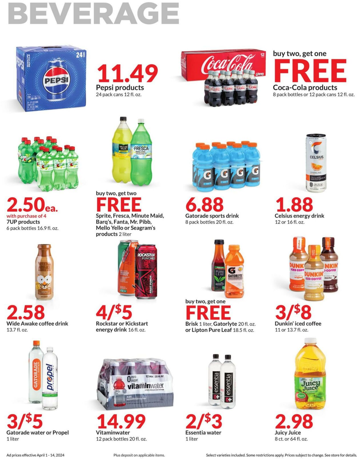 Weekly ad Hy-Vee 04/01/2024 - 04/14/2024