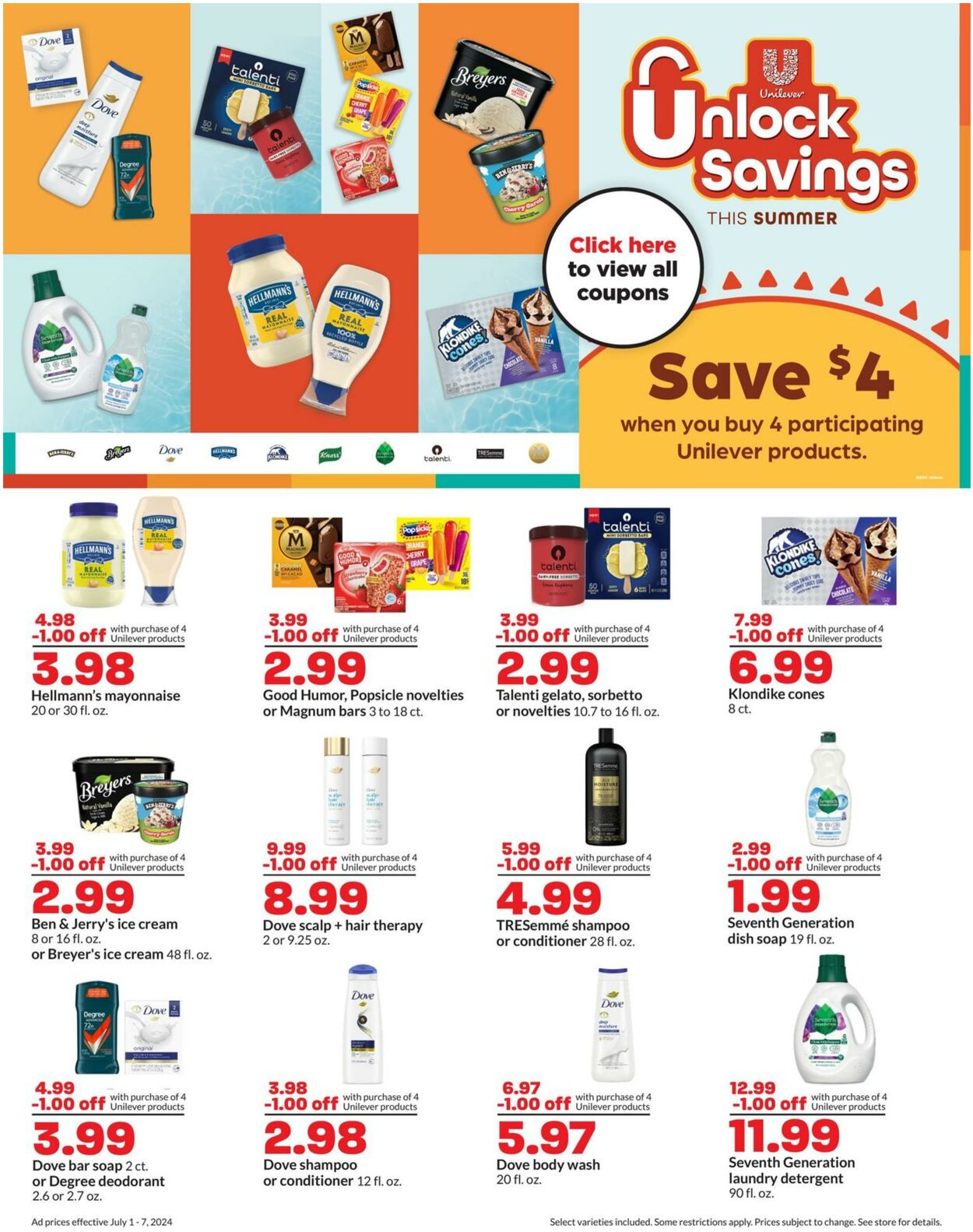 Weekly ad Hy-Vee 07/01/2024 - 07/07/2024