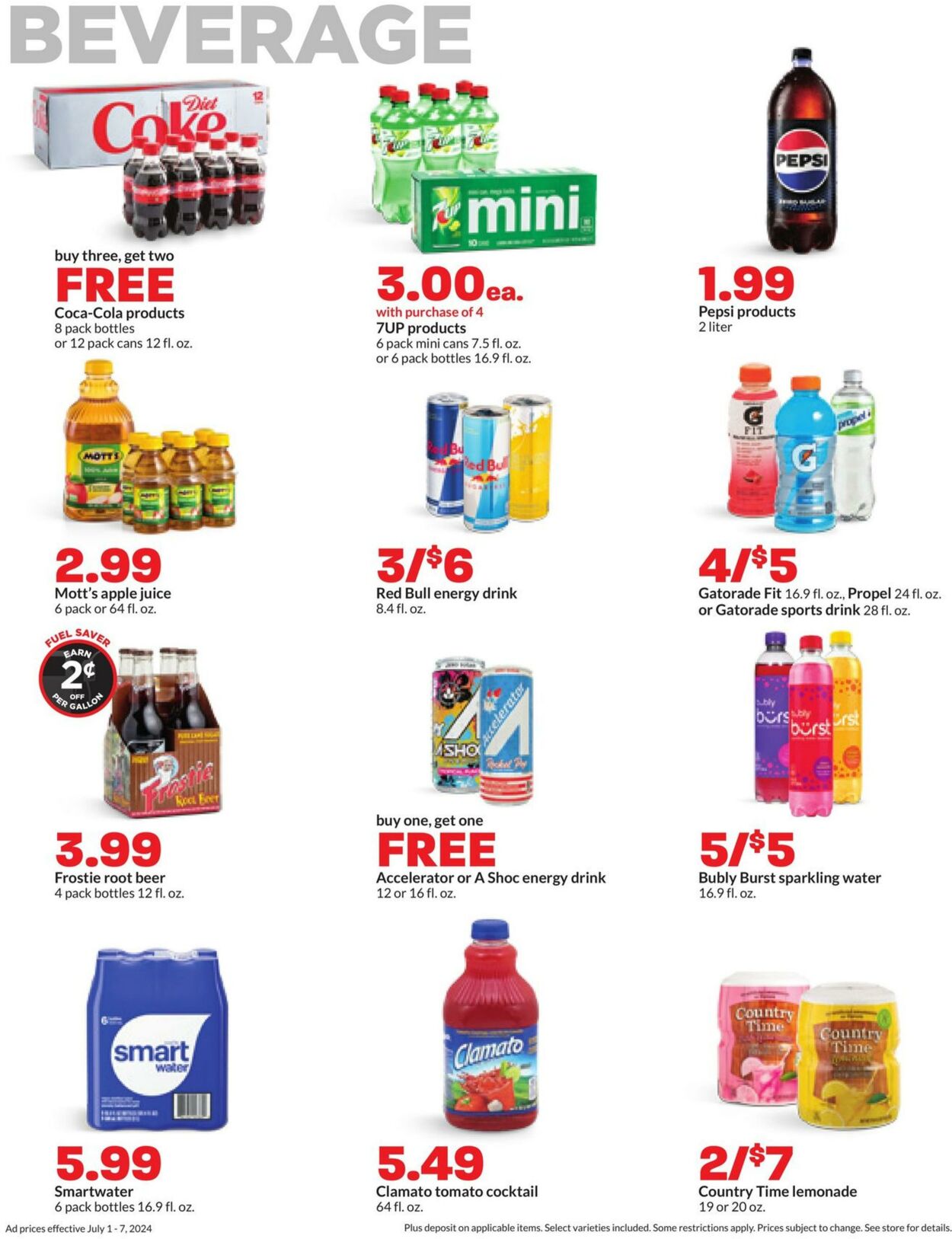 Weekly ad Hy-Vee 07/01/2024 - 07/07/2024