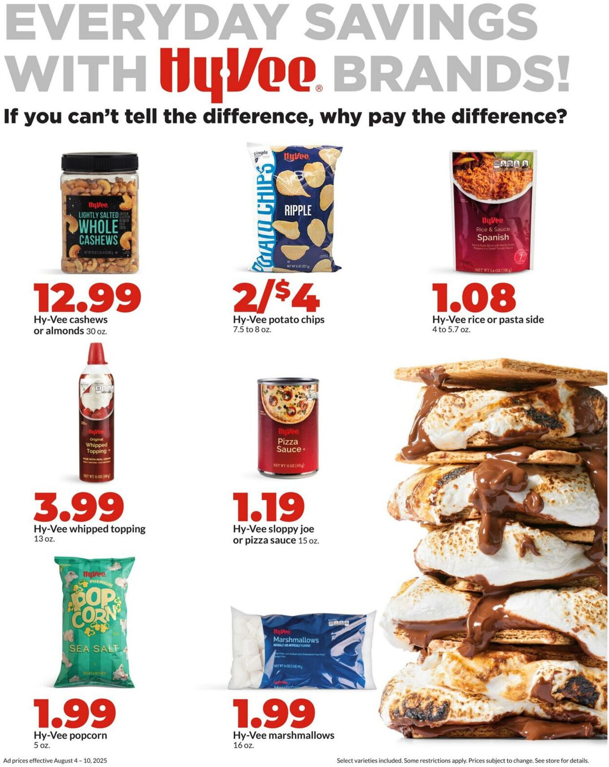 Weekly ad Hy-Vee 08/04/2025 - 08/10/2025