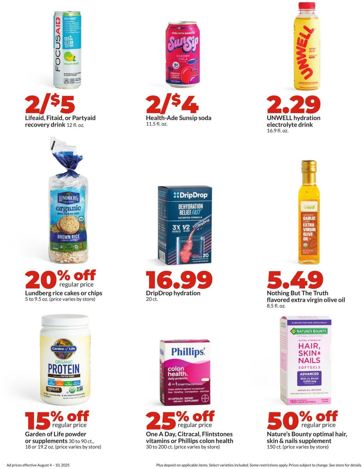 Weekly ad Hy-Vee 08/04/2025 - 08/10/2025