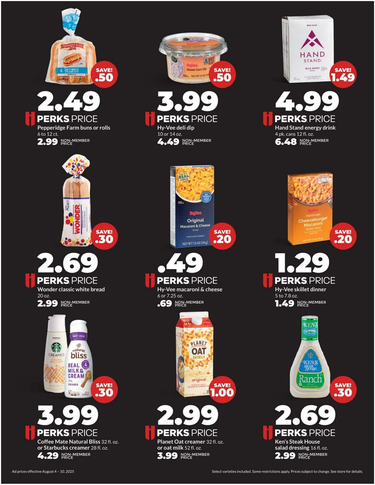 Weekly ad Hy-Vee 08/04/2025 - 08/10/2025
