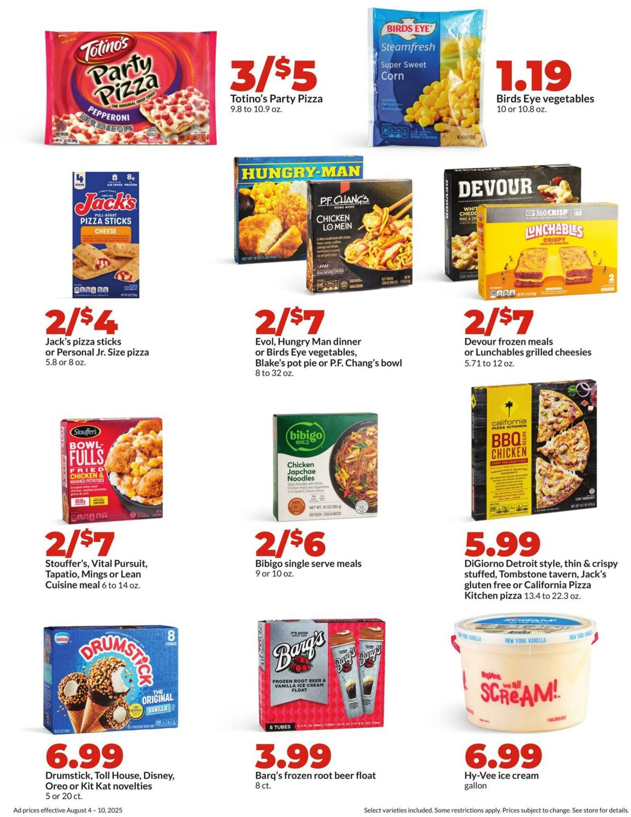 Weekly ad Hy-Vee 08/04/2025 - 08/10/2025