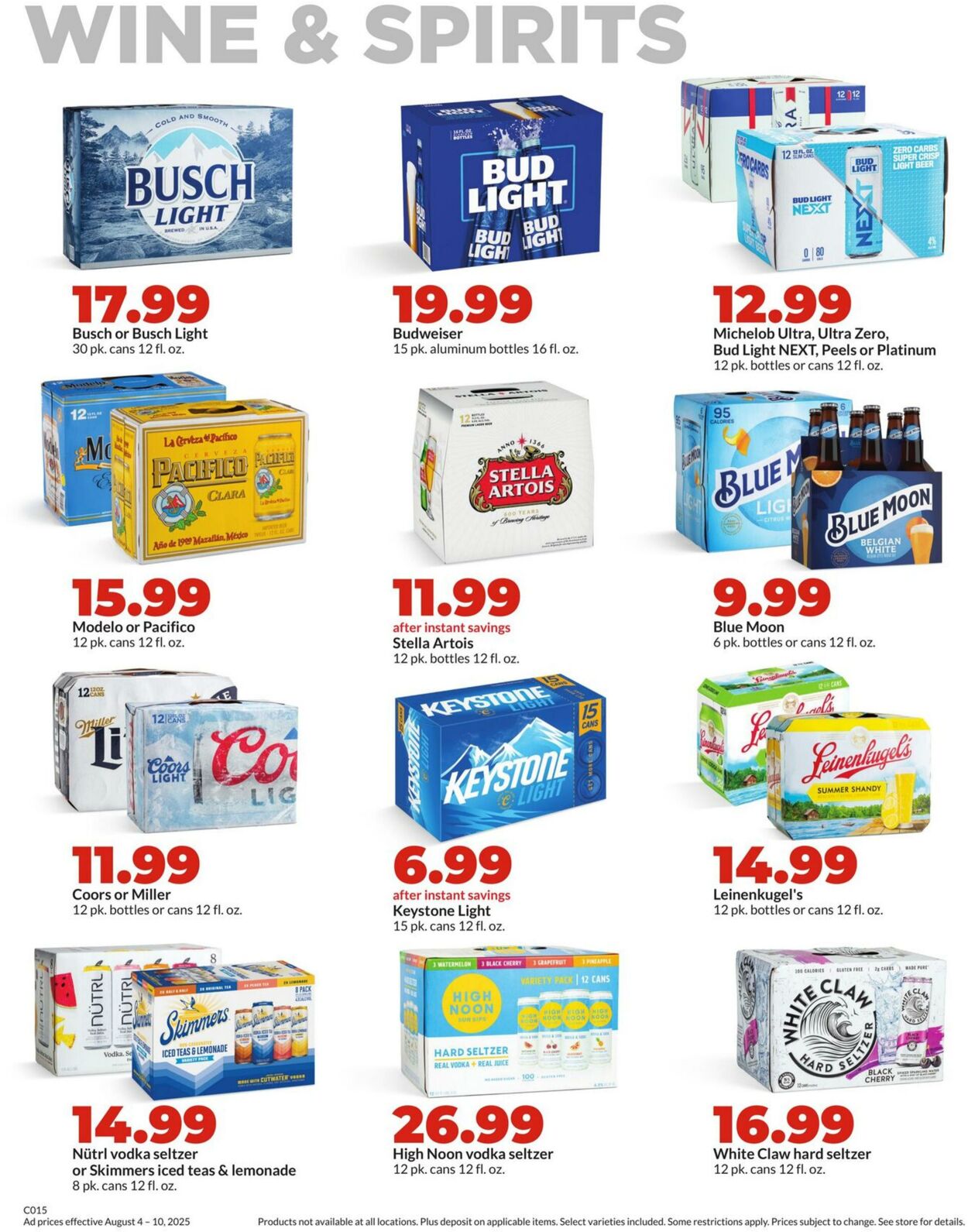 Weekly ad Hy-Vee 08/04/2025 - 08/10/2025