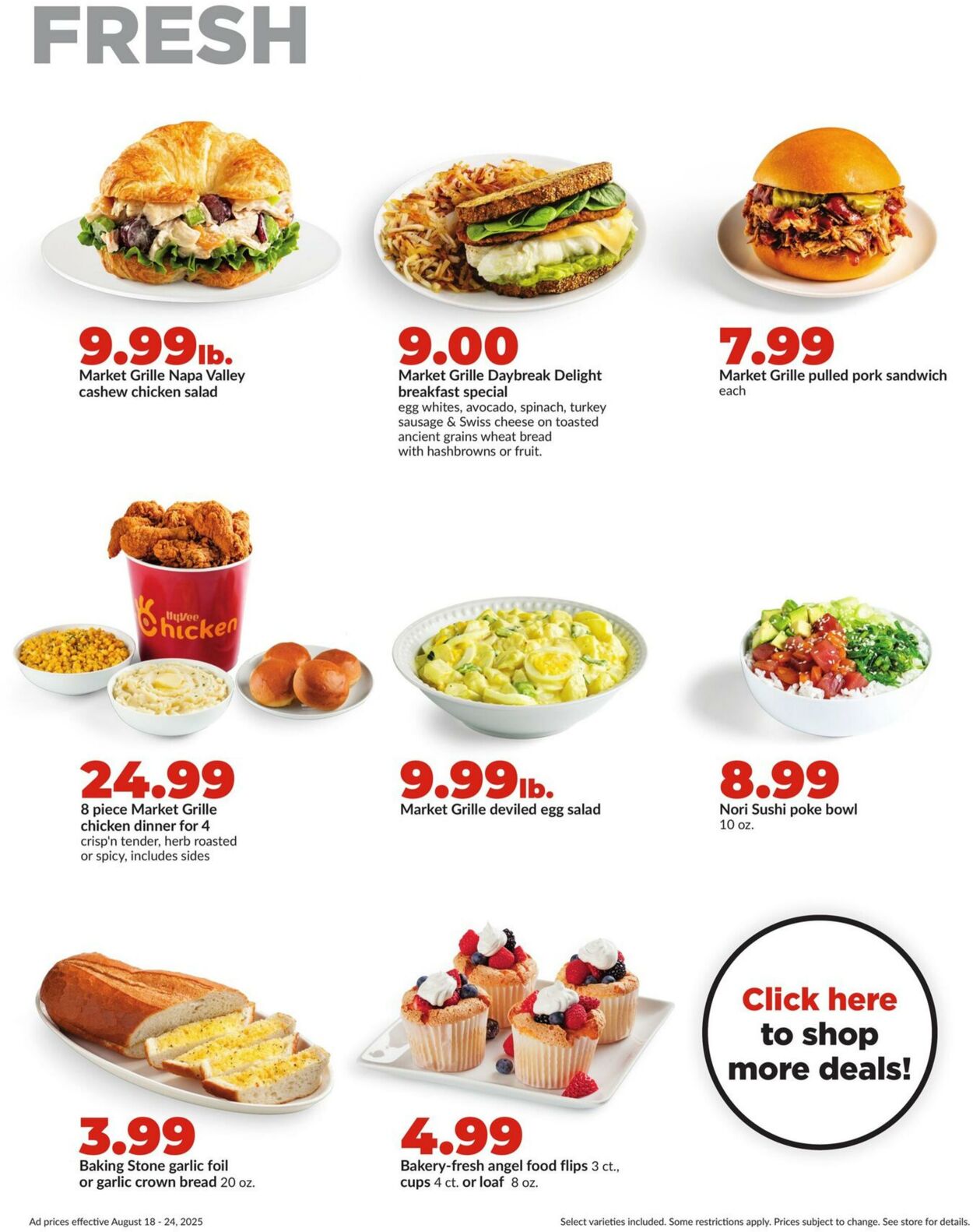 Weekly ad Hy-Vee 08/18/2025 - 08/24/2025