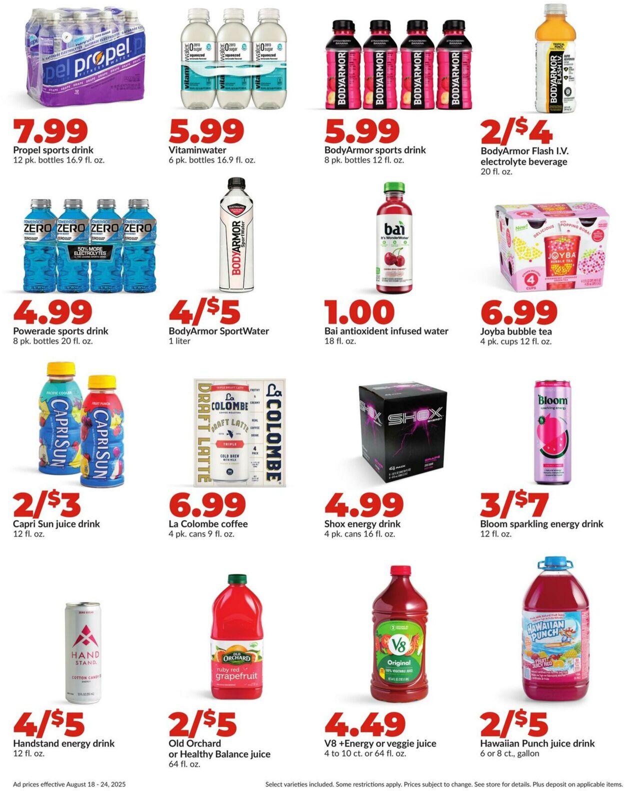 Weekly ad Hy-Vee 08/18/2025 - 08/24/2025