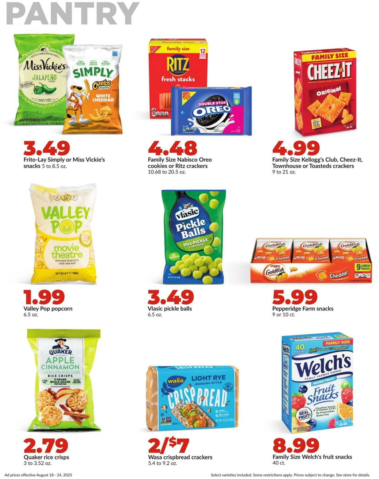 Weekly ad Hy-Vee 08/18/2025 - 08/24/2025