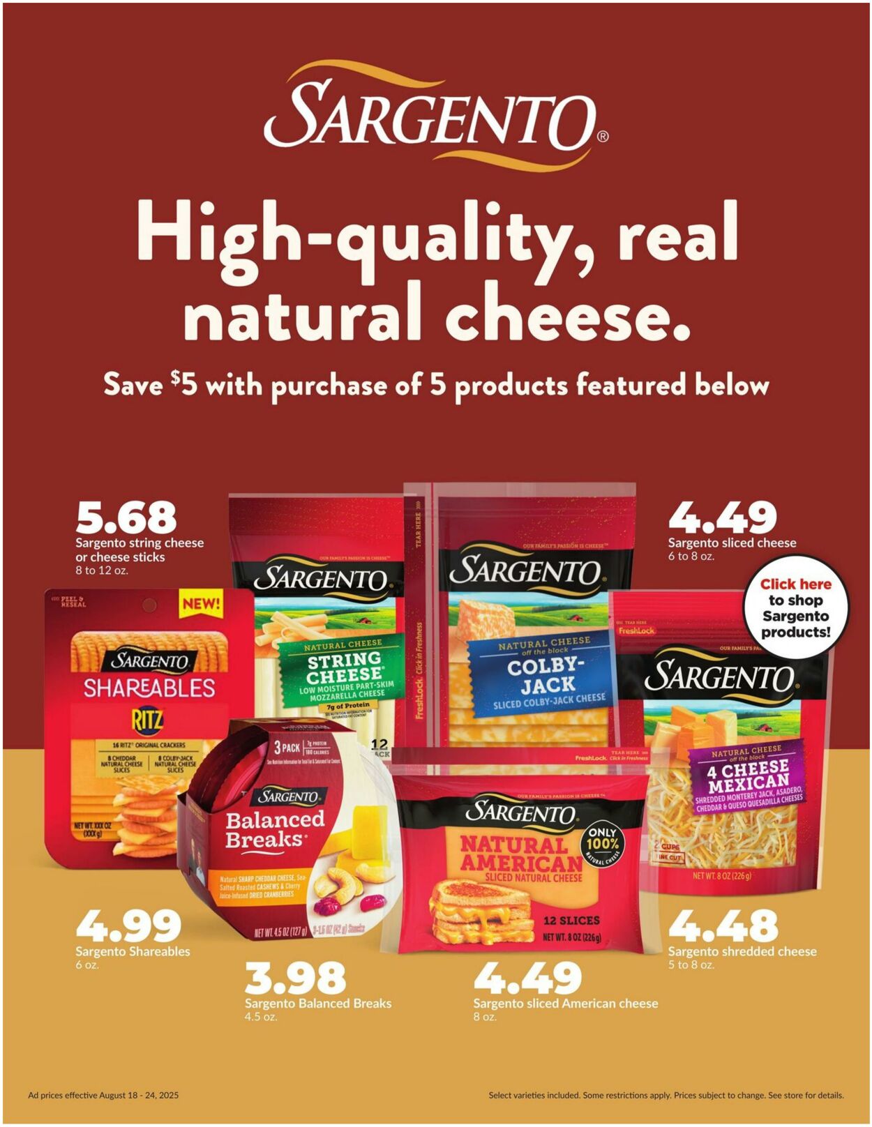 Weekly ad Hy-Vee 08/18/2025 - 08/24/2025