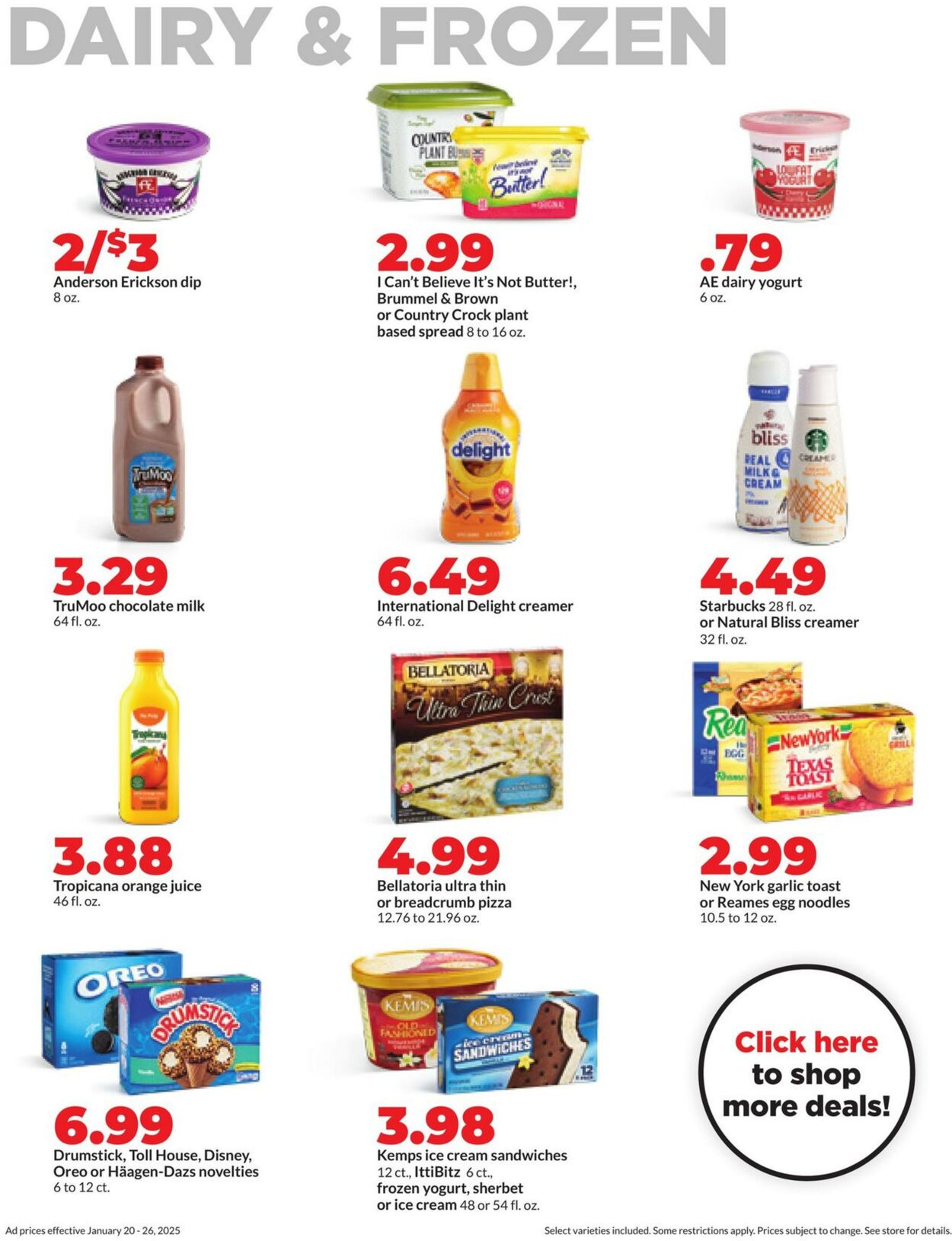 Weekly ad Hy-Vee 01/20/2025 - 01/26/2025