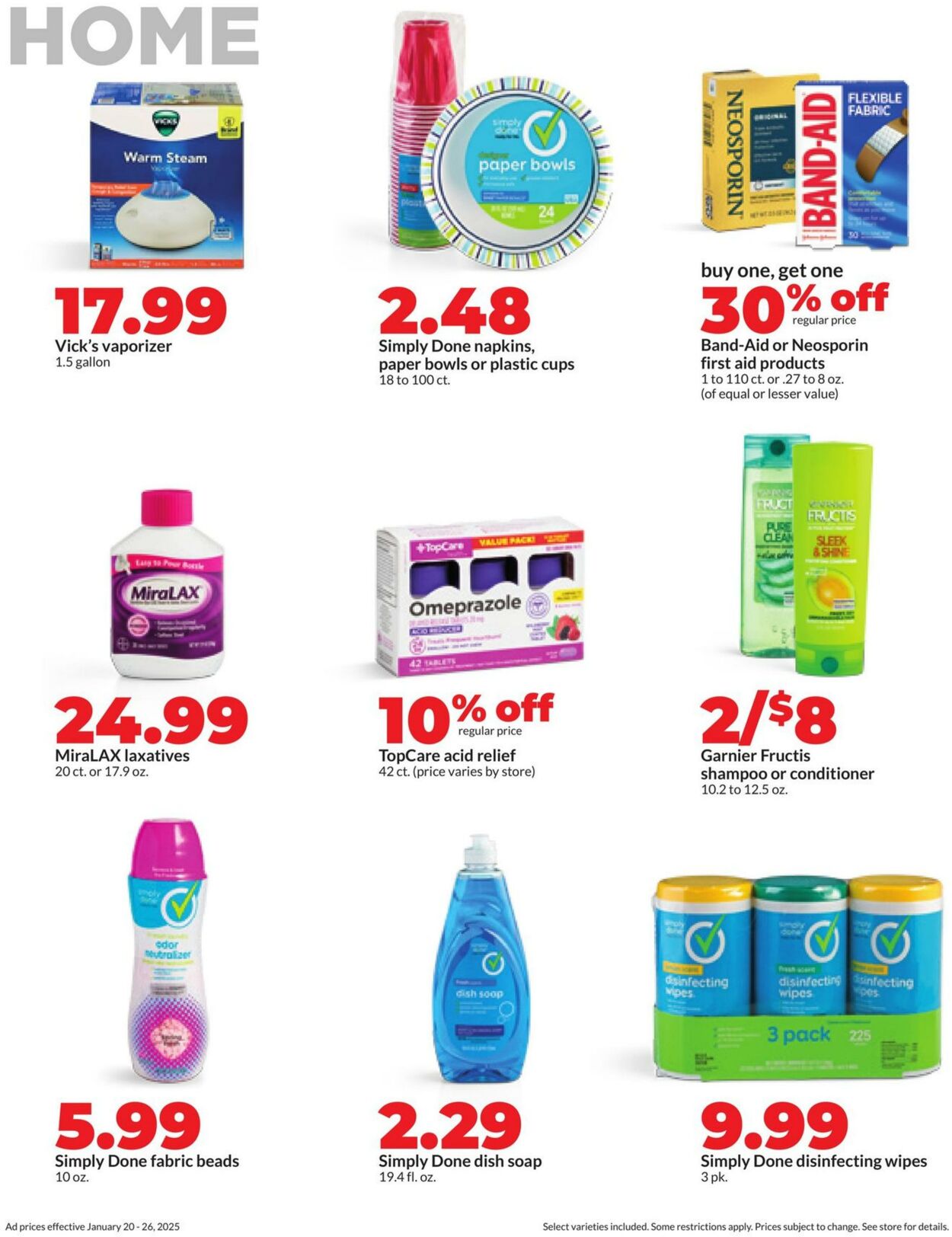 Weekly ad Hy-Vee 01/20/2025 - 01/26/2025