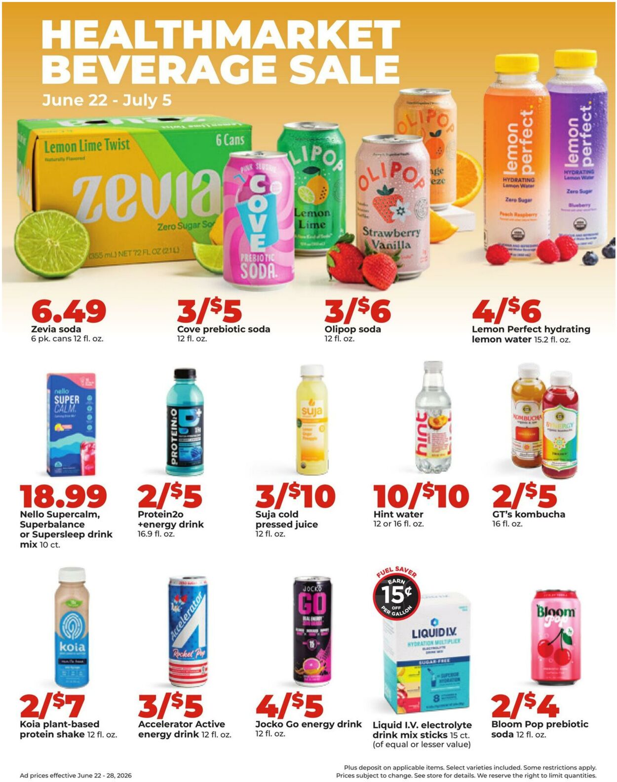 Weekly ad Hy-Vee 06/22/2026 - 06/28/2026