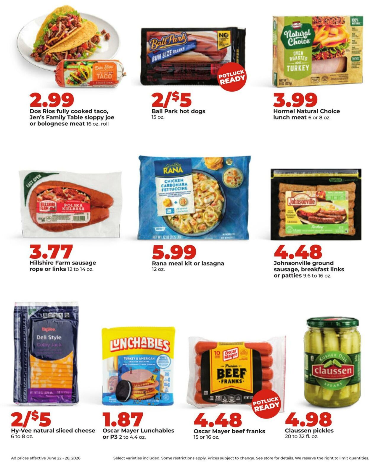 Weekly ad Hy-Vee 06/22/2026 - 06/28/2026